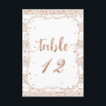 Numéros de table de mariage avec rayures de sable<br><div class="desc">La couleur de fond des rayures peut être modifiée selon vos préférences ! Cliquez simplement sur le lien de personnalisation et faites défiler jusqu'à la zone de couleur de fond pour sélectionner votre couleur personnalisée pour l'avant et l'arrière du produit. Cartes de numéros de table de mariage avec confettis rose...</div>