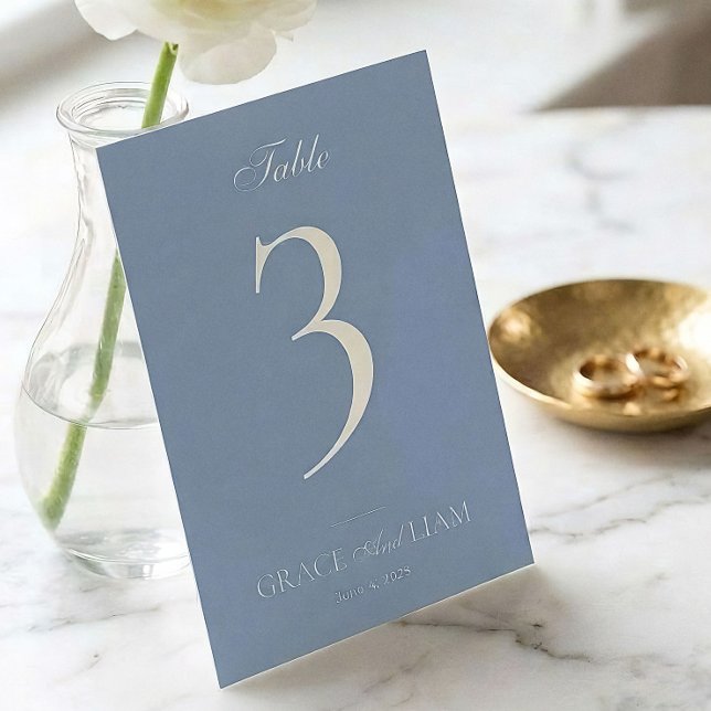 Numéros de table de mariage Élégance Moderne de Bo (Créateur téléchargé)