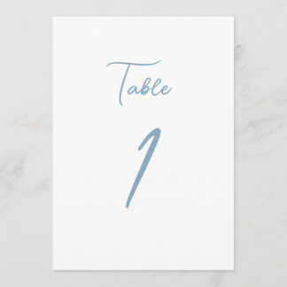 Numéros de table Printemps Fantaisie