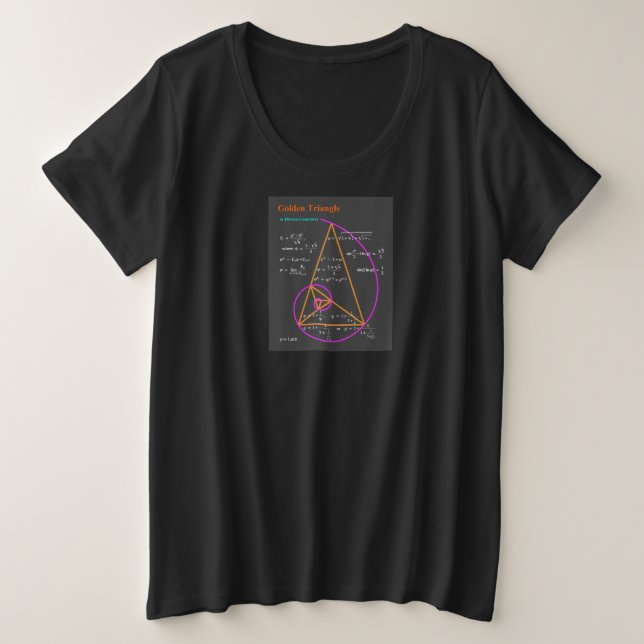 Numéros Triangle d'or et Fibonacci (Design devant)