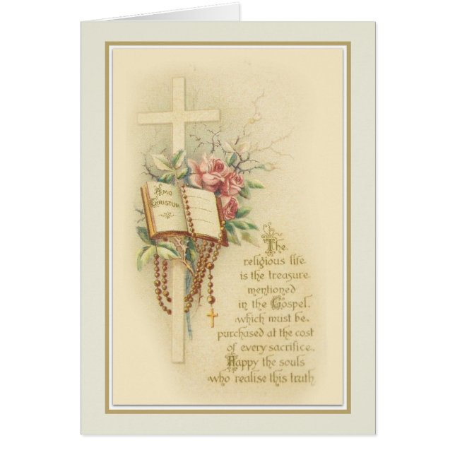 Nun catholique Vaches finales de la vie religieuse (Devant)