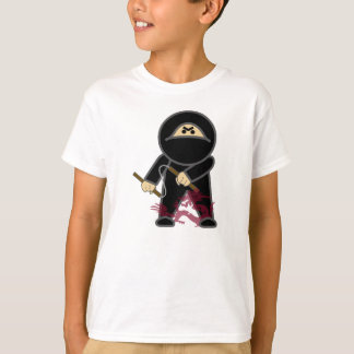 Nunchaku Ninja, T-shirt pour enfant dragon caché