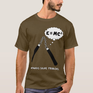 Nunchucks résolvent le T-shirt de problèmes : Br