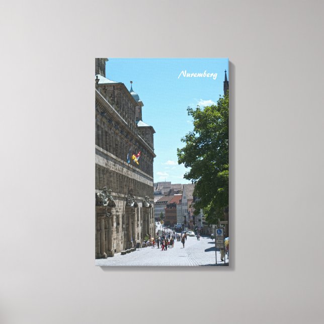 Nuremberg Toile sur Châssis (Recto)