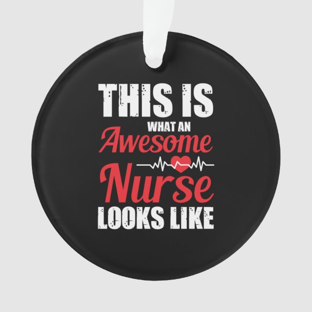 Nurse Gift | This Is What An Awesome Nurse (devant)
