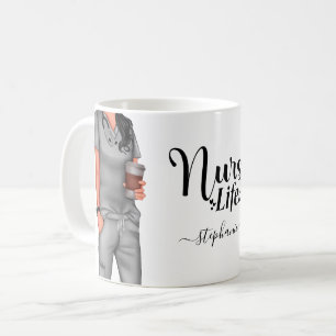 Nurse Life Personnalisée Café Mug