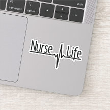 Nurse Life - Sticker EKG