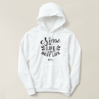 Nurse Life Sweat - shirt à capuche de couleur clai