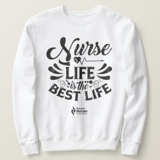 Nurse Life Sweatshirt de couleur claire