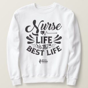 Nurse Life Sweatshirt de couleur claire