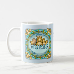 Nurse Rainbow motto mug