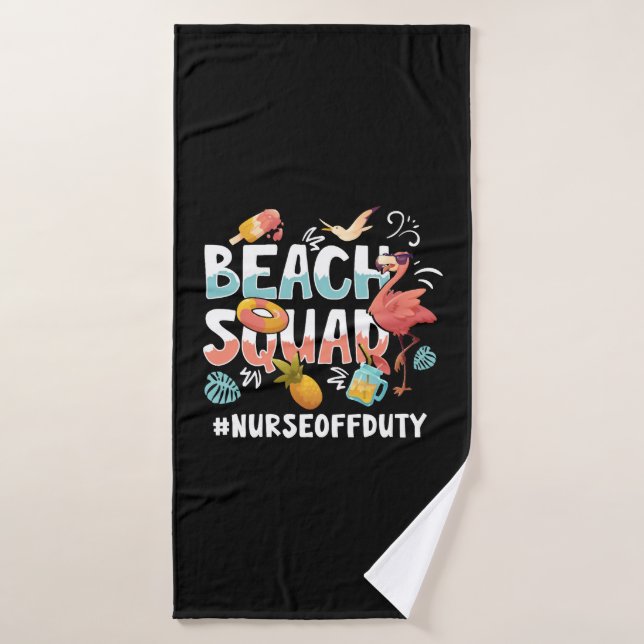 Nurse Vacation Beach Group (Serviette de bain)