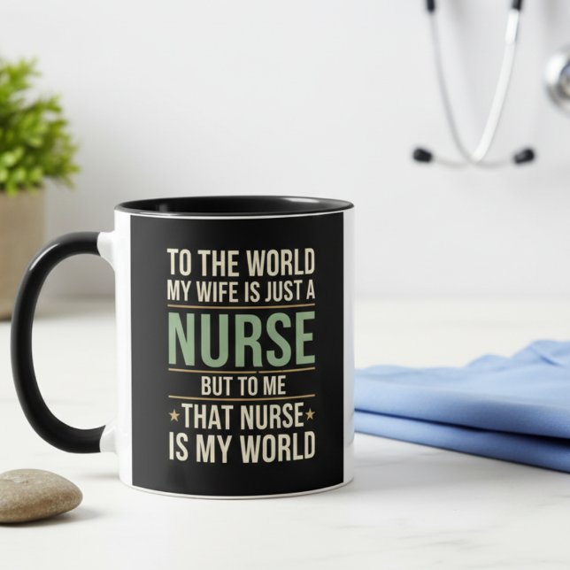 Nurse Wife Appreciation Mug Healthcare Hero Gift (Créateur téléchargé)
