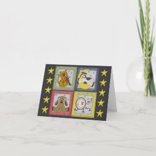 Nursery Rhyme Carte de remerciements