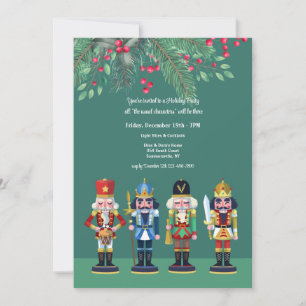 Nut Crackers Fête Invitation