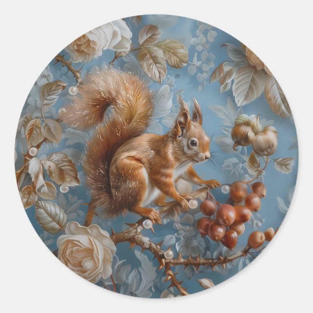 Nut - Stickers ronds pour papeterie (Devant)