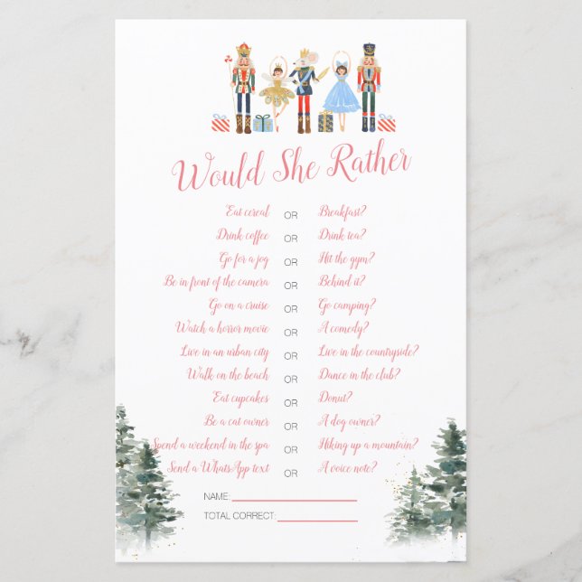 Nutcracker Fête des mariées de vacances Plairait-e (Devant)