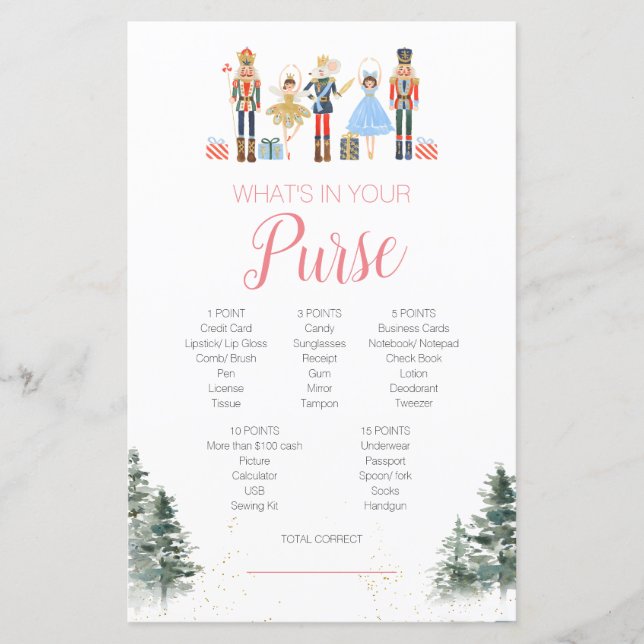 Nutcracker Noël Fête des mariées Tea Purée Jeu (Devant)