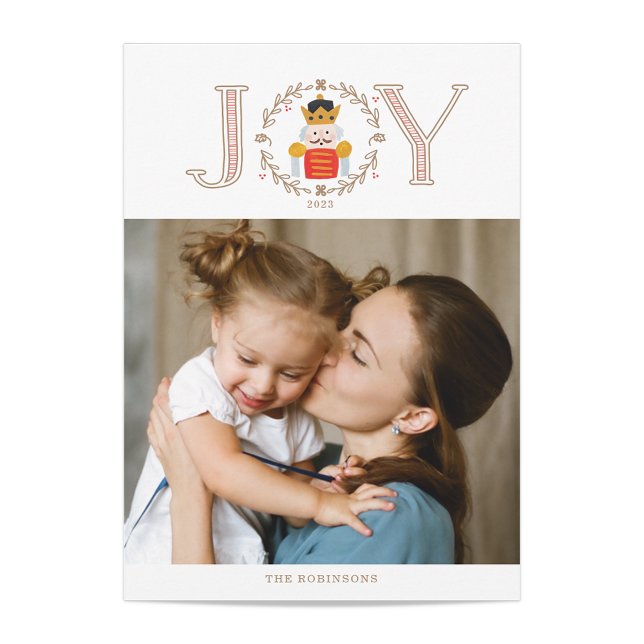 Nutcracker Prince Holiday Carte photo (Créateur téléchargé)