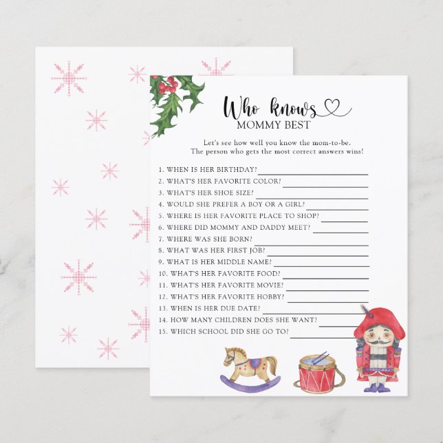 Nutcracker - Qui connaît maman mieux (Devant / Derrière)