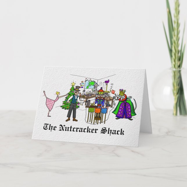 Nutcracker Sham Radio Carte de Noël (Devant)