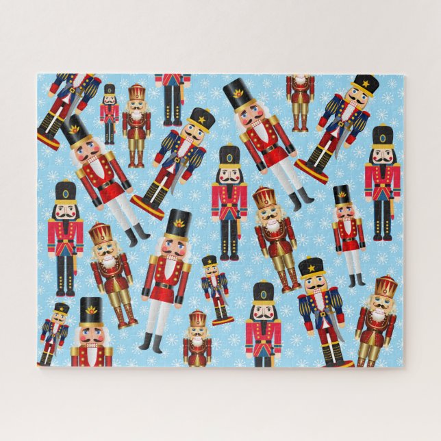 Nutcracker Toss Christmas Gift Puzzle (Horizontal)