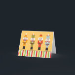 Nutcrackers ~ Carte / Invitations<br><div class="desc">LA TAILLE DE LA CARTE DE REMARQUE EST UTILISÉE PAR DÉFAUT, À MOINS D'INDICATION CONTRAIRE. OPTION FACILE POUR CHANGER DE TAILLE. POUR CUSTOMISER : Pour modifier la conception, le style ou la forme, cliquez sur "CUSTOMISEZ-le", une fois votre conception terminée, sélectionnez quantité puis cliquez sur "AJOUTER AU PANIER" pour acheter....</div>