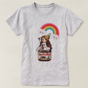 Nutella de T-shirt féminin