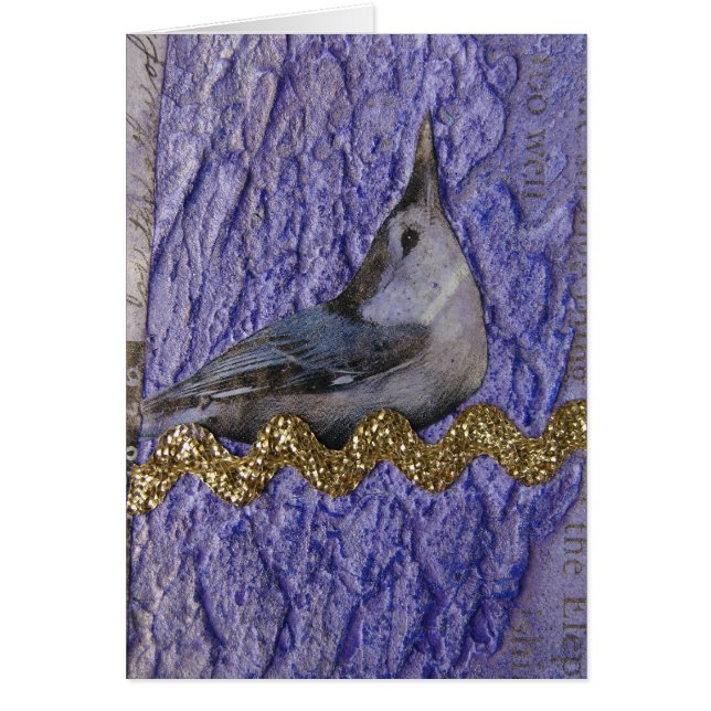 Nuthatch Collage (Devant)