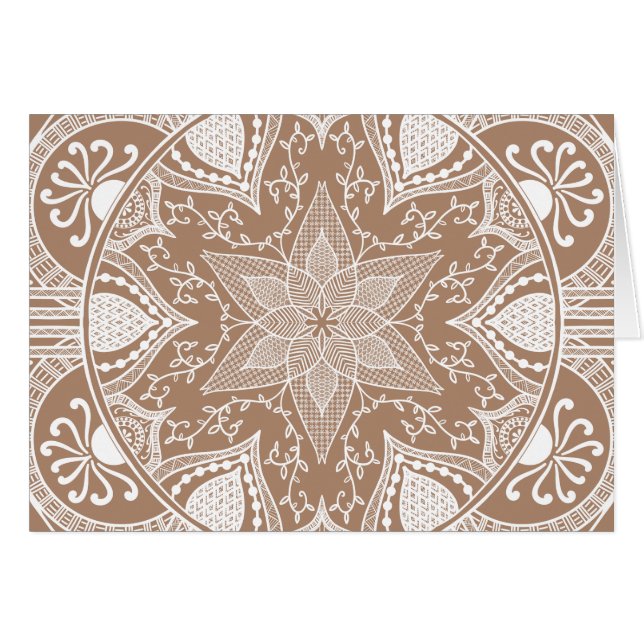 Nutmeg Mandala (Devant horizontal)