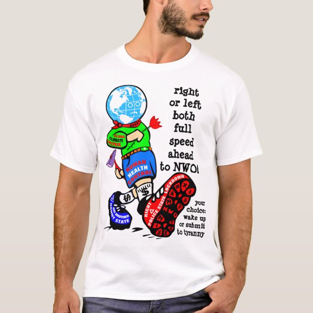 NWO bottes (léger) T-shirt (Devant)