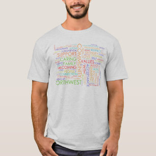 NWUUC Word Cloud T-Shirt