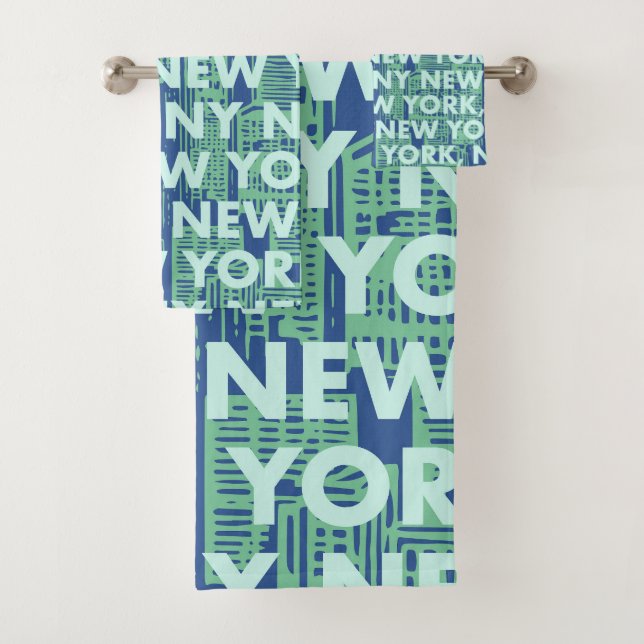 NY NEW YORK Motif graphique (En situation)