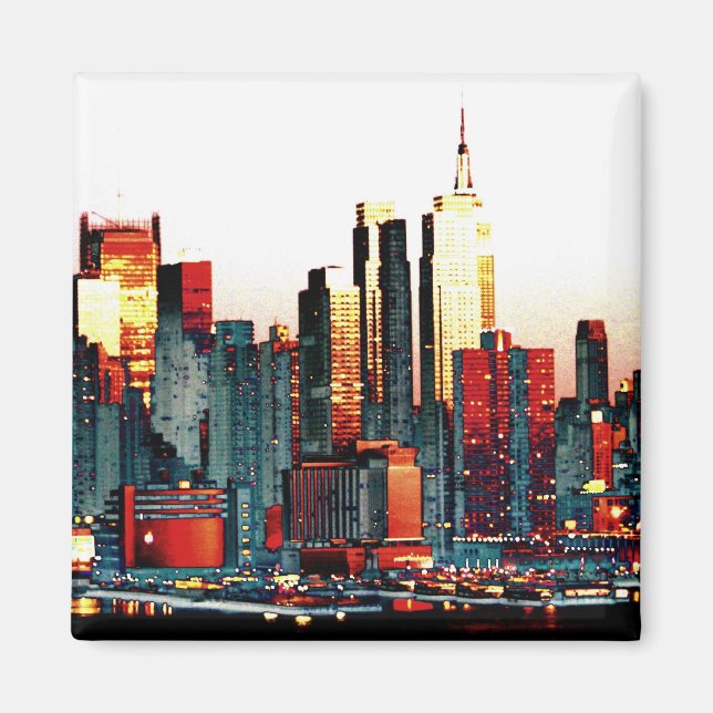 NY Skyline Magnet (Devant)