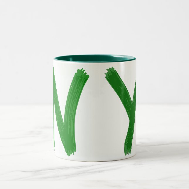 NY Text Coffee Mug (Centre)