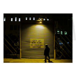 NYC Pas de porte de stationnement 5x7