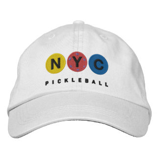NYC Pickleball EMBROIDERED casquette v3.3