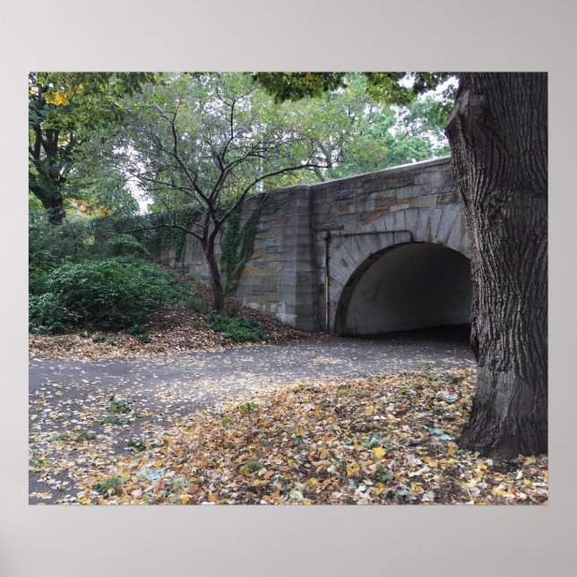 NYC Riverside Park Photographie Poster New York (Devant)
