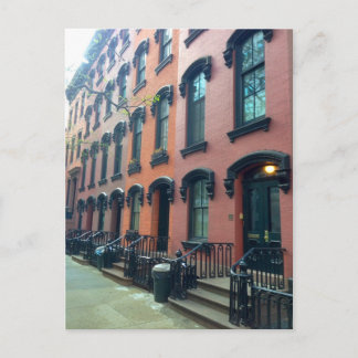 NYC Townhouses, E. 18th Street, Carte postale