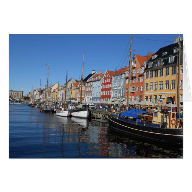 Nyhavn, Copenhague au Danemark (Devant horizontal)