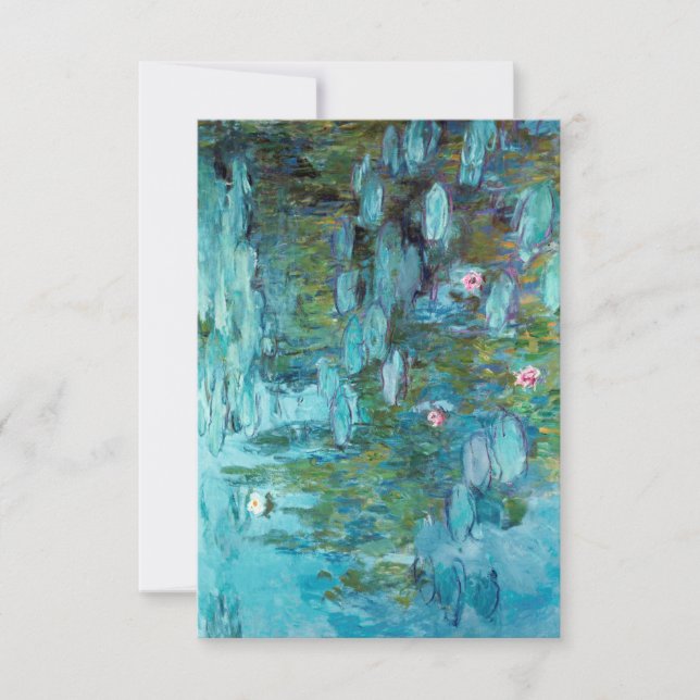 Nympheas de Carte de remerciements Claude Monet (Devant)