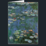 Nymphéas par Claude Monet, Fleurs de vintage<br><div class="desc">Les Nymphéas (1916) par Claude Monet. Les Nymphéas est une peinture florale d'art fin impressionniste ancien. Le jardin de fleurs de Monet au printemps à Giverny,  en France. Ce paysage est l'une des nombreuses variations de peintures de nénuphars que Monet a peintes au bord de son étang.</div>