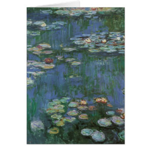 Nymphéas par Claude Monet, Fleurs Vintage