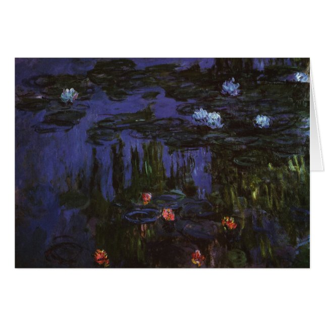 Nymphéas par Claude Monet, Impressionnisme Vintage (Devant horizontal)