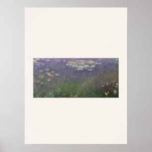 Nymphéas par Monet - Affiche d'art impressionniste