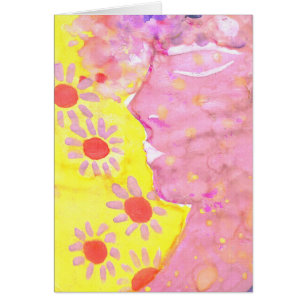 Nymphes Folk Art par AnyaC BLANK Stationnaire