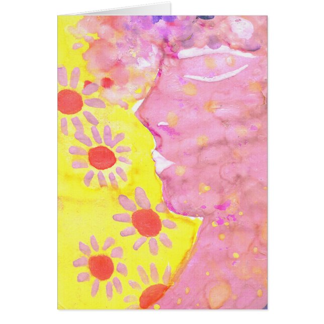 Nymphes Folk Art par AnyaC BLANK Stationnaire (Devant)