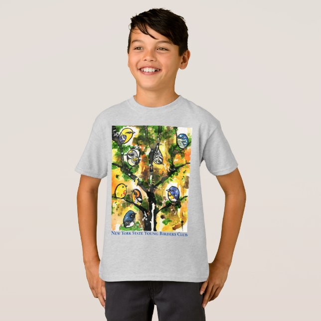 NYS Young Birders Club T-Shirt (enfants) (Devant entier)