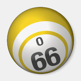 O 66 aimant à bille de bingo