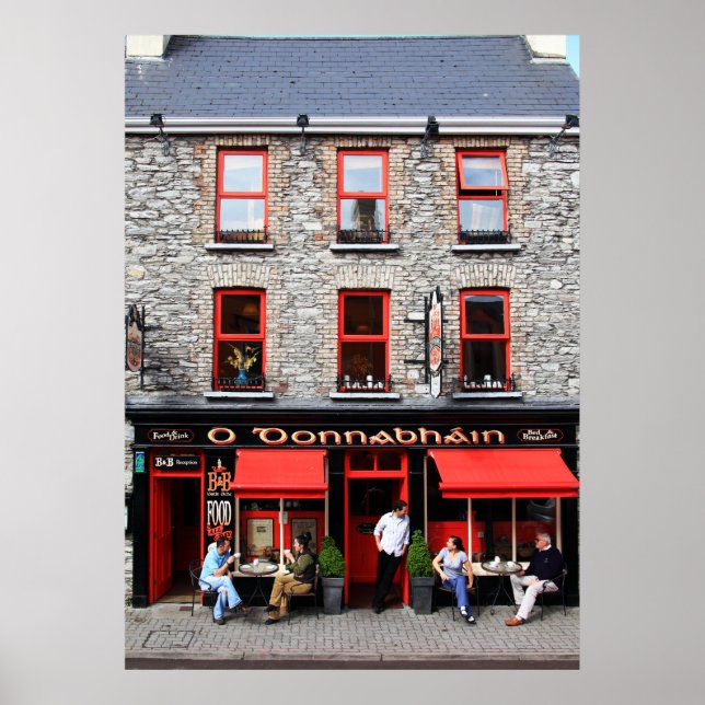 O Donnabhain's Irish Bar Poster (Devant)